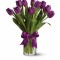 Purple Tulips Bouquet