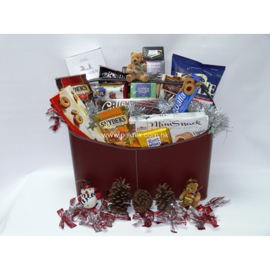 Festive Indulgence Sweet Luggage Christmas Hamper